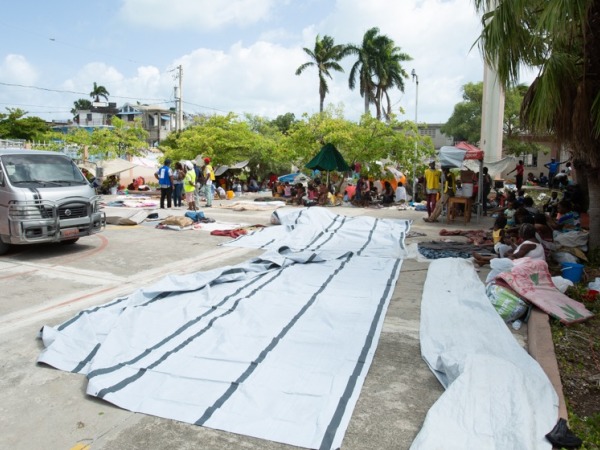 Aftermath of Haiti earthquake
