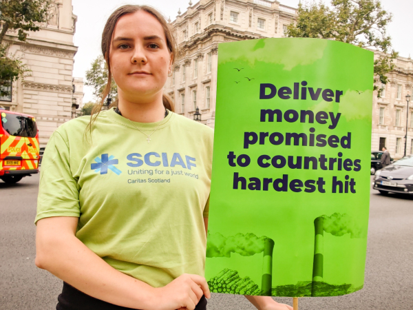 COP26 petition hand in