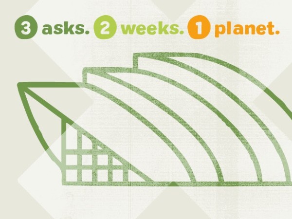 3 asks 2 weeks 1 planet - campaign petition COP26