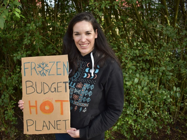 COP26 - Climate justice sign 2