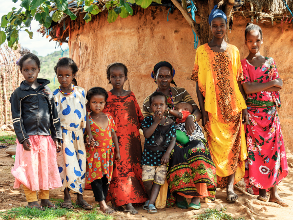 Mallicha Wario & family Ethiopia