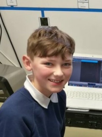 Vincent Raeburn - SCIAF volunteer at St Andrews Primary Airdrie - Volunteers Week 2020