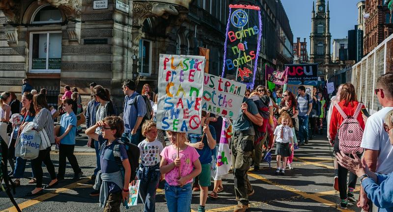 Climate strike - Glasgow 2019 - climate change 