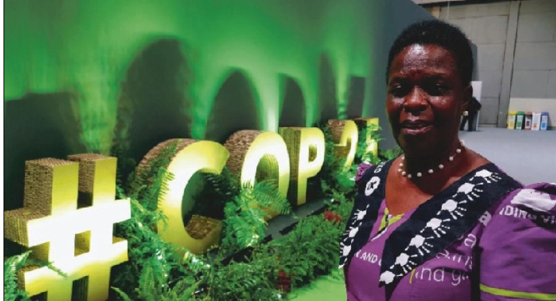 Ellen Matupi - COP25 Madrid