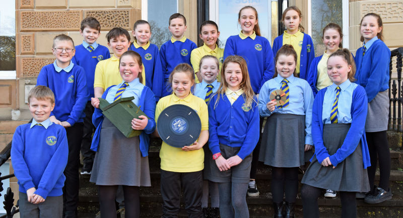 Talented fundraisers - st kessogs balloch - primary school pupils