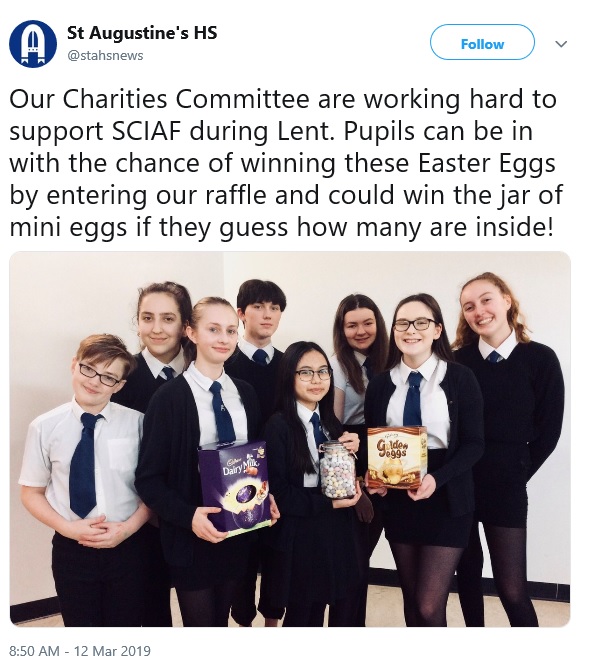 St Augustine HS - school fundraising