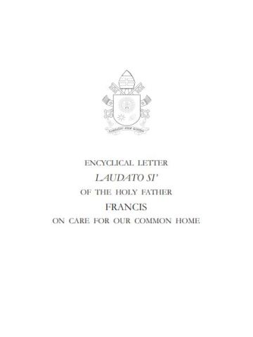 Laudato si encyclical