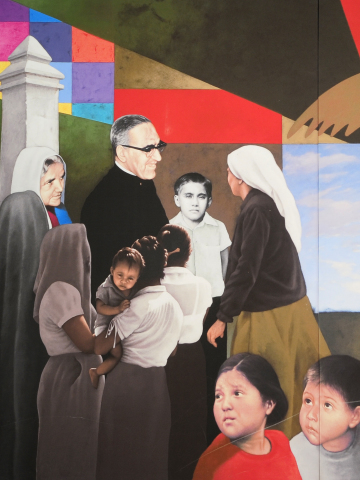 Oscar Romero mural