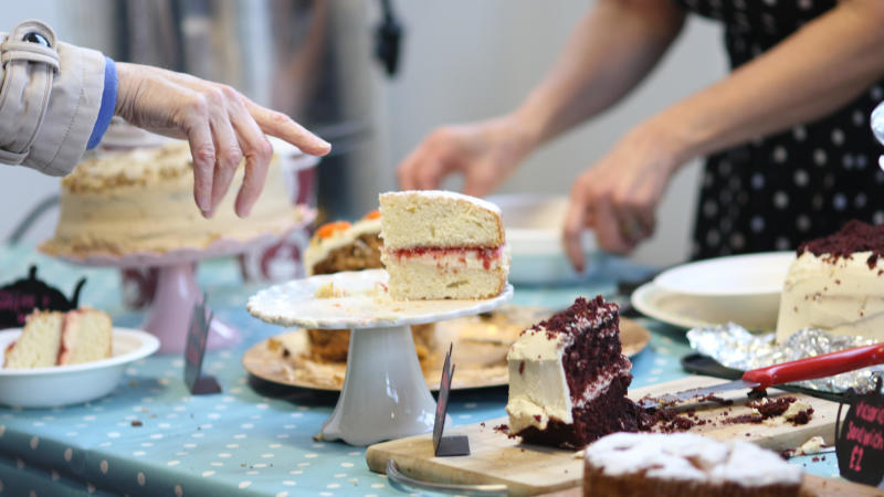 Stock image - bake sale