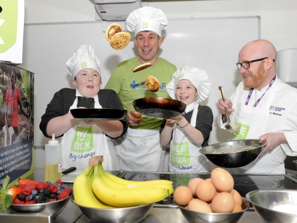 Gary Maclean with Alistair