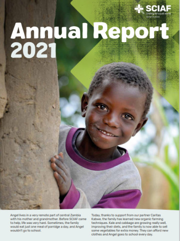 Annual Report 2021 Front cover