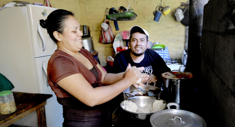 El Salvador Case Studies Jose Alexander Coto and Family