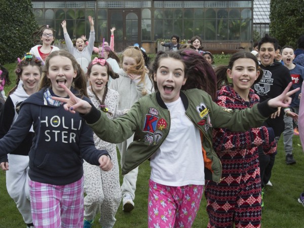SCIAF pyjama run fundraise fundraising school