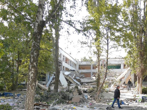 Destruction in Ukraine 