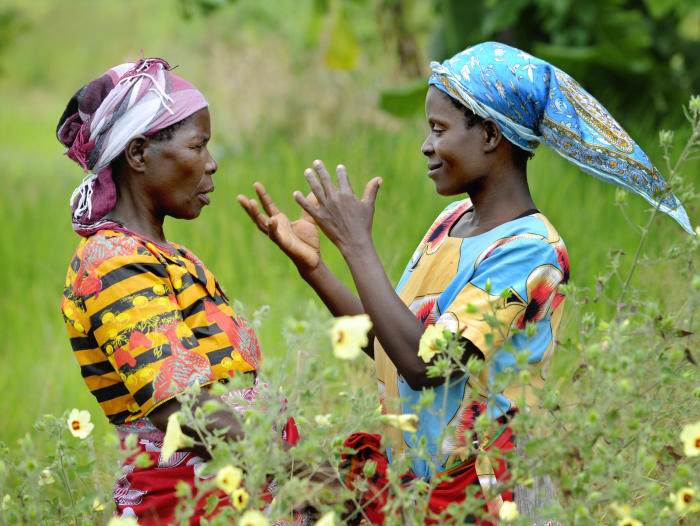 CCPM Malawi women field flowers