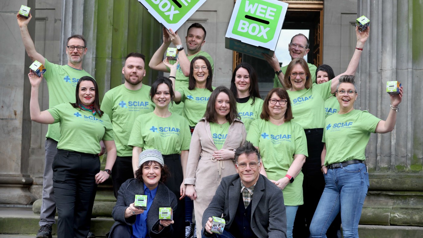 Ricky and Lorraine and staff WEE BOX 2023