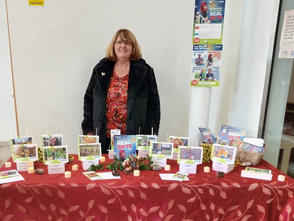 Karen at a parish event in Carluke