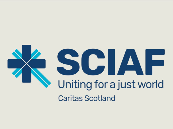 SCIAF logo slate