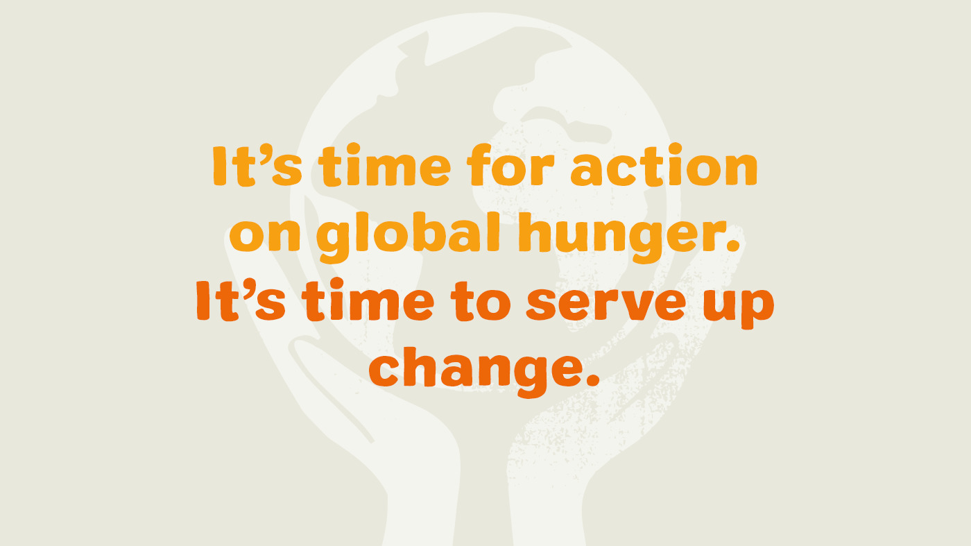 Global Hunger Message to No 10