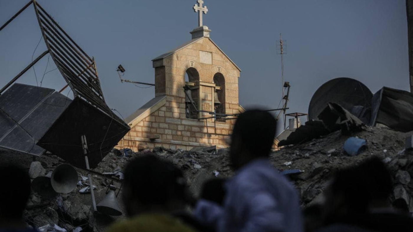 A church in Gaza