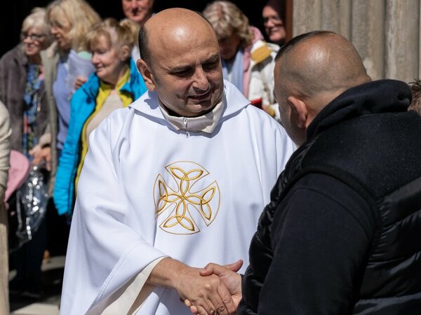 Fr Romanelli Mass Glasgow