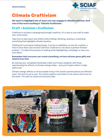 Climate Craftivism