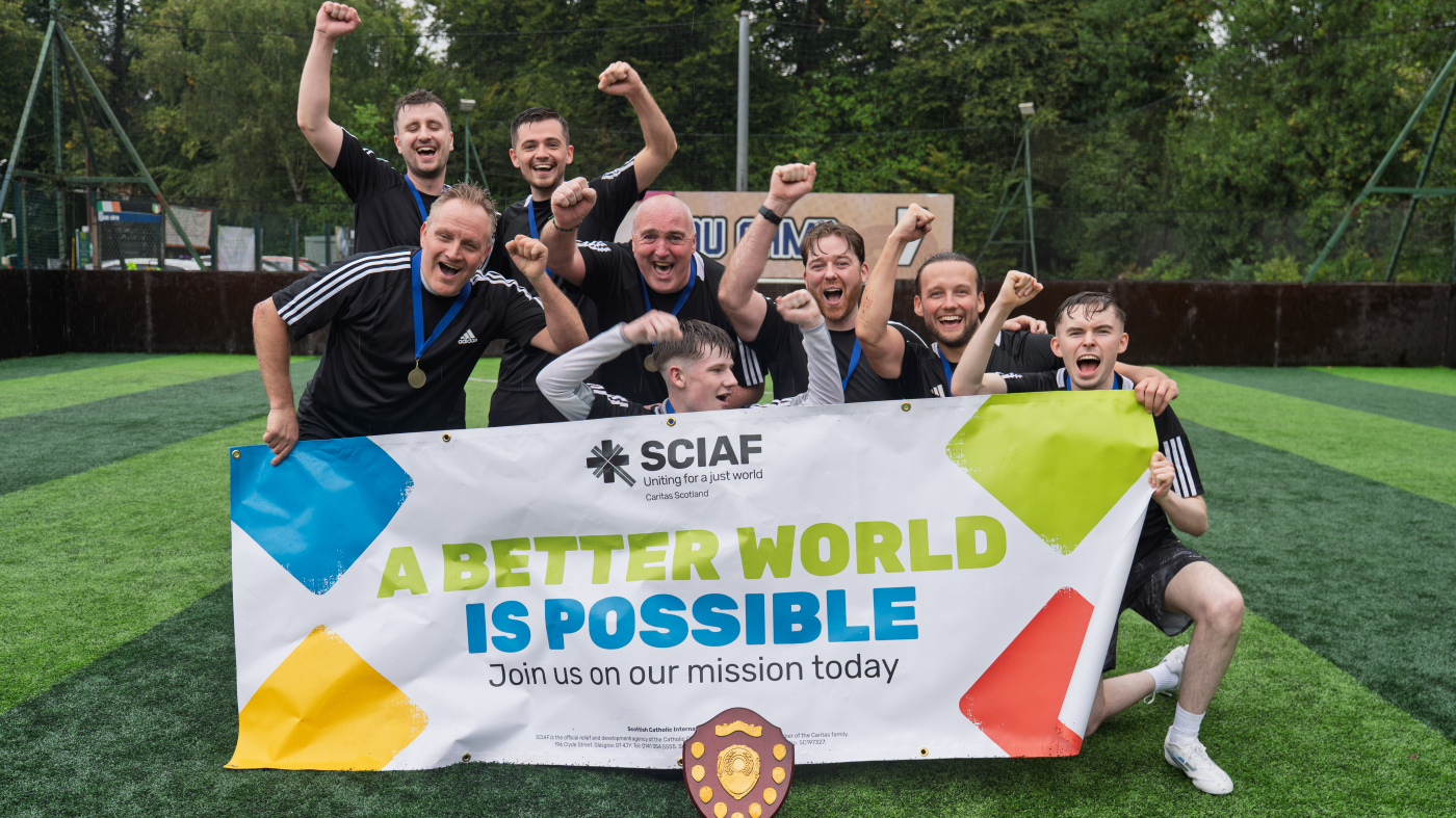 Local church team scoops the SCIAF Shield | SCIAF